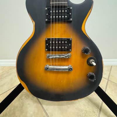 Relic'd Epiphone Les Paul Special II - Vintage Sunburst image 2