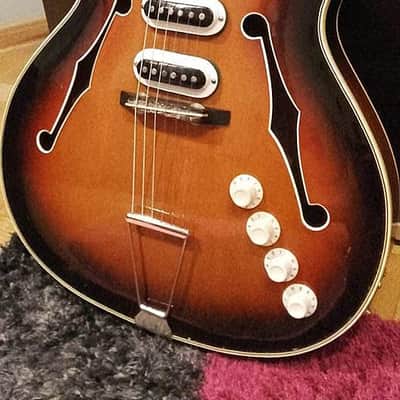 Vinatge and Rare DEFIL CARIOCA 1969 Tobacco Sunburst image 1