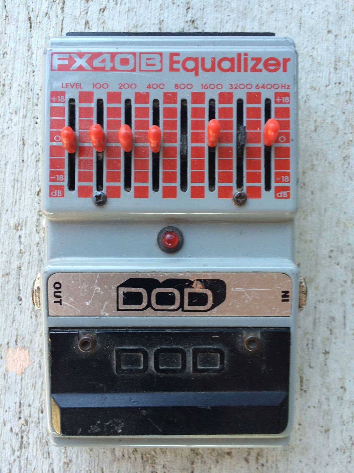 DOD FX40B イコライザー トムモレロ DOD / FX40B Equalizer | EFFECTORPRESS(エフェクタープレス)