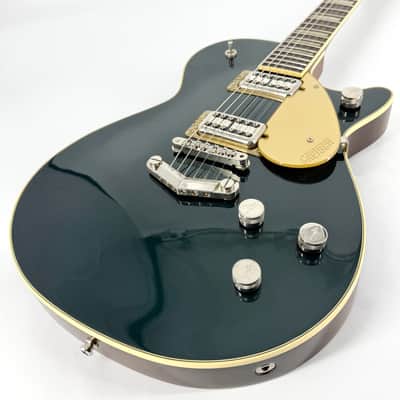2018 Gretsch G6228T Players Edition Jet BT V-Stoptail - Cadillac Green image 2