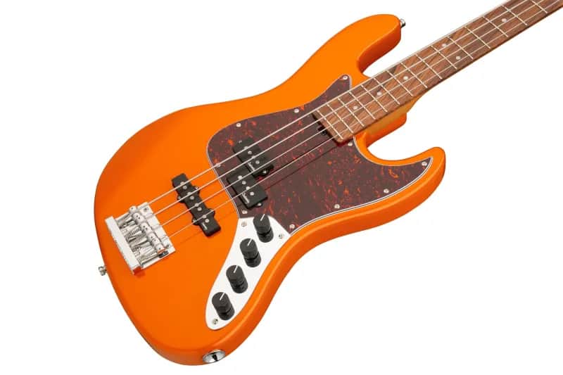 Sadowsky MetroExpress 21-Fret Hybrid P/J Bass, Morado Fingerboard, 4-String - Solid Candy Apple Orange Metallic High Polish image 1