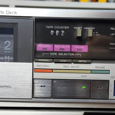 Sony TC-630 Tapecorder Stereo Center, Three Head, Solid State | Reverb