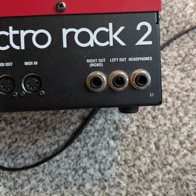 Nord Electro 2 Rack Rackmount Virtual Electromechanical Piano 2002 - 2009 - Red image 10
