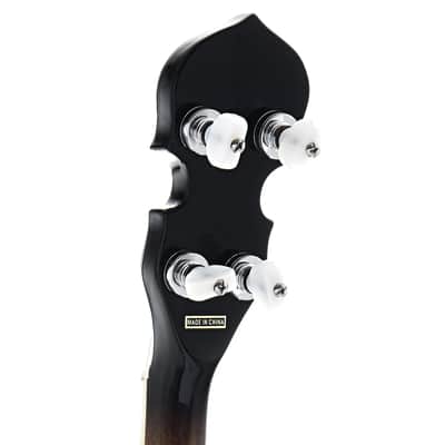 Gold Tone IT-250/L Vintage-Style Armrest Maple Neck Openback 4-String Irish Tenor Banjo w/Hard Case For Left Hand Players image 5