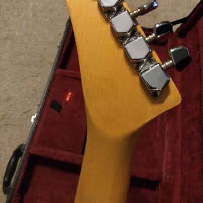 Rare Mid 80's Kramer Stratocaster Sunburst Vintage Guitar w/ original case image 5