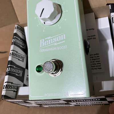 Benson Amps Germanium Boost - Seafoam Green image 1