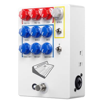 Mint JHS Pedals Colour Box V2 Preamp EQ Distortion Overdrive Guitar Effects Pedal image 2