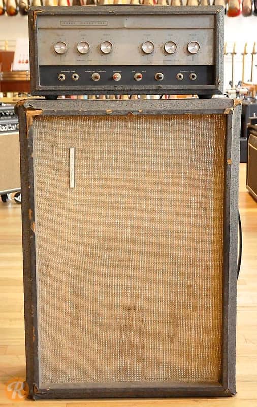 Silvertone Model 1483 23-Watt 1x15 Bass / Guitar Piggyback image 3