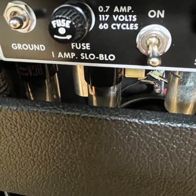 Fender Fender AA964 Princeton Non-Reverb  1966 - Black Tolex image 17