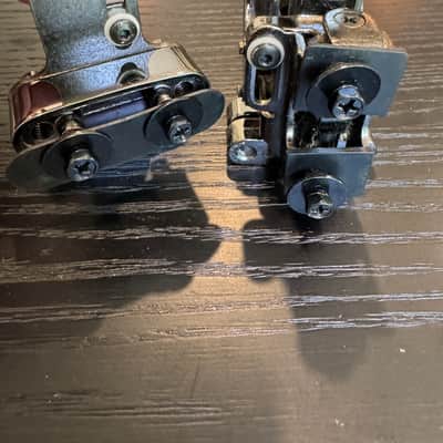 Tama Snare Strainer Quick Touch and Butt Plate - Black Nickel (MCS70ABN) & (MUS80BBN) image 2