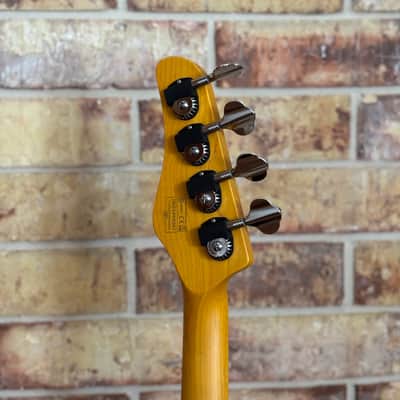 Schecter CV-4 Bass 2021 3-Tone Sunburst image 6