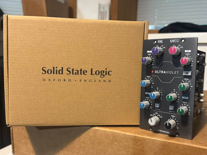 Solid State Logic UVEQ Ultraviolet Fusion 500 Series 2020 image 1