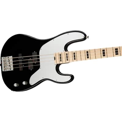 Charvel Frank Bello Signature Pro-Mod So-Cal Bass PJ IV Guitar, Gloss Black image 4