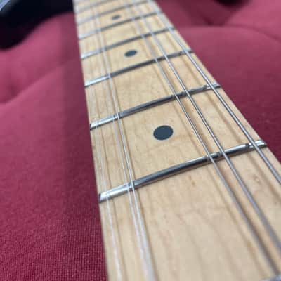 Squier Standard Stratocaster with Maple Fretboard 2004 - Black Metallic image 5