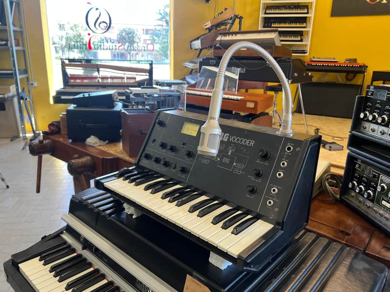 Korg VC-10 Vocoder 1970s - Black imagen 1