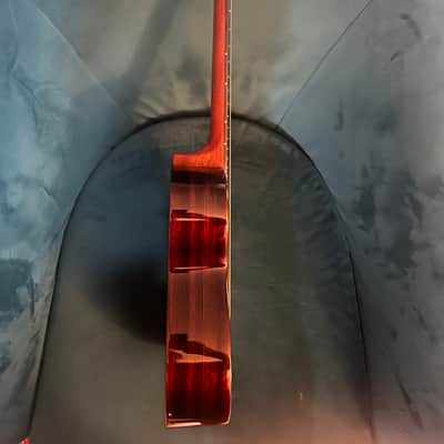 aNueNue UT214 cedar bird all solid cedar & indian rosewood tenor ukulele with pickup image 7