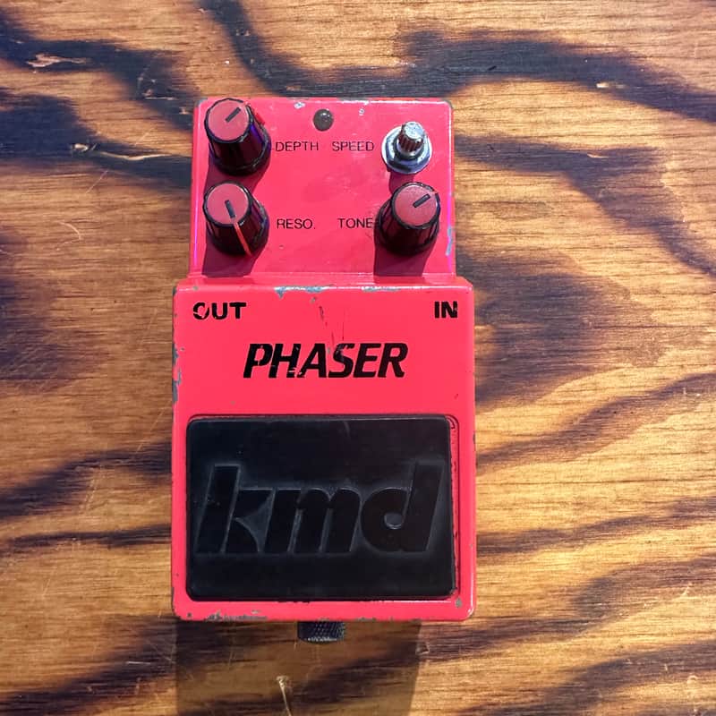 KMD Vintage Pink Phaser Pedal image 1