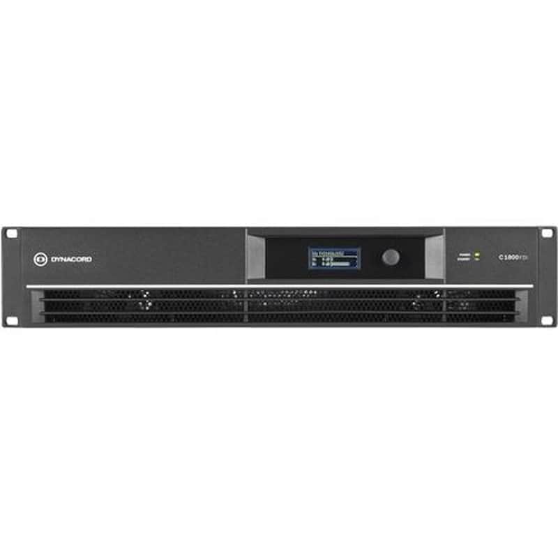 Dynacord C1800FDI 2X950W DSP Install Power Amplifier image 1