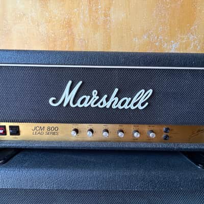 Marshall JMP 2203 Mk2 Master Model 100W Lead 1982 Made in England Serial 00821P image 7