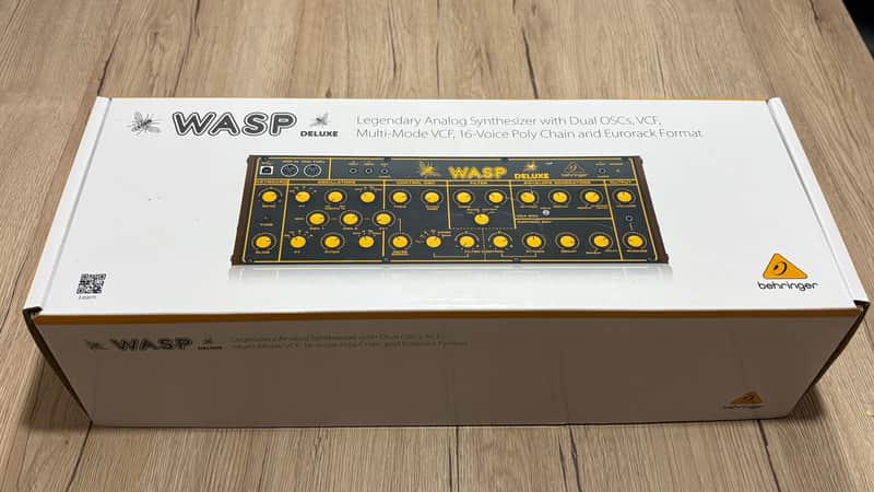 Behringer WASP Deluxe Desktop Synthesizer 2020 - Present - Black image 1