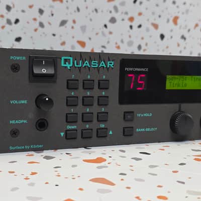 1993 Quasimidi Quasar Sound Module FM PCM Additive Synthesizer Used image 2