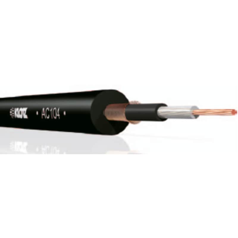 Klotz Instrument Cable 100m Black 0.22mm², Roll - Mono Patch Cable image 1