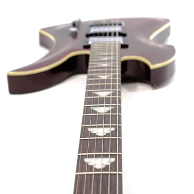 2011 B.C. Rich Mockingbird Masterpiece Translucent Red w/ Quilted Maple Top, Padded Gigbag image 9