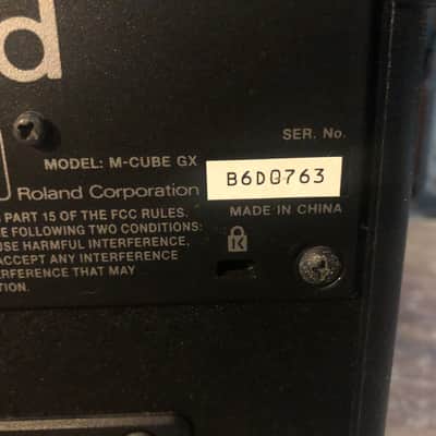 Immagine Roland Micro Cube GX 2-Channel 3-Watt 1x5" Guitar Combo 2014 - Present - Black - 7