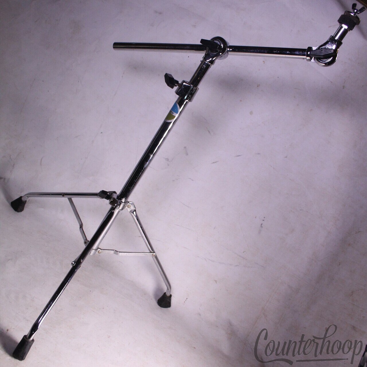 Ludwig Hercules Boom Cymbal Stand Telescoping Arm Crash #1411 Heavy Vintage 70s — main photograph