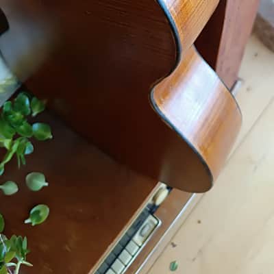Antique Romantic guitar ca. 1890 image 11