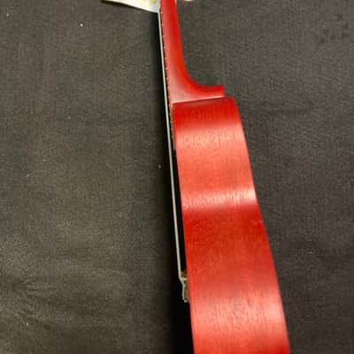 Kala Adobe Red Watercolor Meranti Concert Ukulele image 4