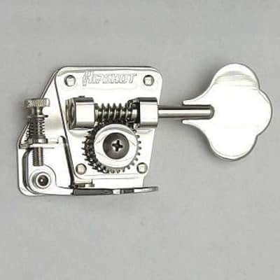 Hipshot BT2 Bass Xtender Bass Side Clover Key Nickel image 3
