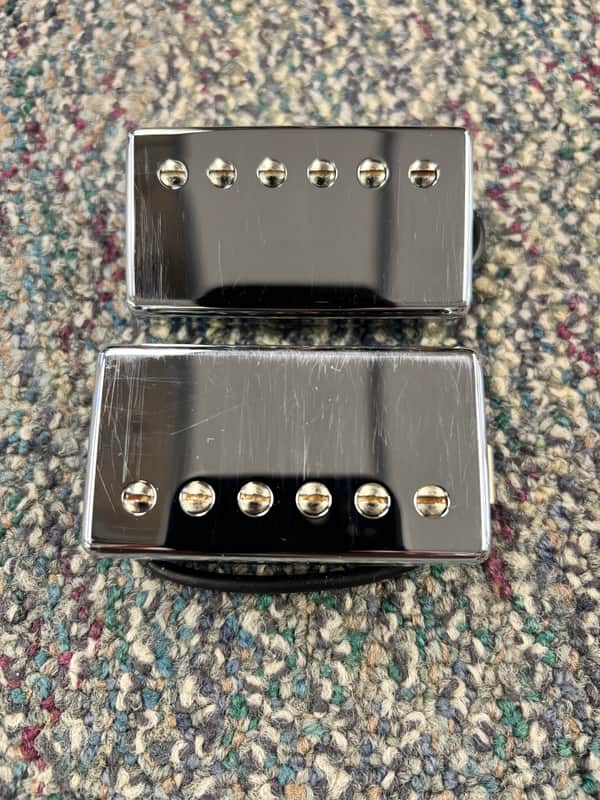 Gibson Burstbucker 2 & 3 Humbucker Set 2017 - Nickel image 1