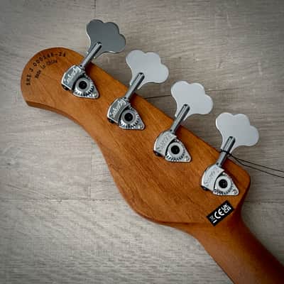 Sadowsky MetroExpress 21-Fret Hybrid P/J Bass, Morado Fingerboard, 4-String - Solid Champagne Metallic High Polish (SMX21HP4 J7R OKU FR) image 8