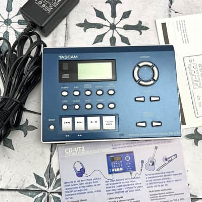 Tascam CD-VT2 Portable CD Player and Vocal Phrase Trainer | Reverb