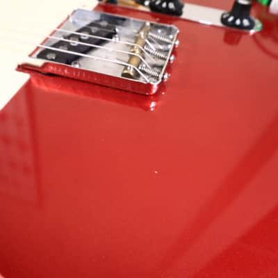 2007 Fender Muddy Waters Signature Artist Telecaster Red MIM Electric Guitar image 14