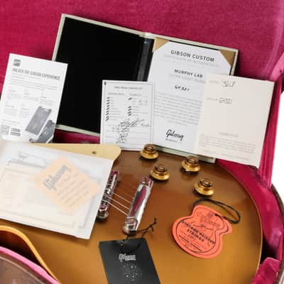 Gibson Custom Shop 1956 Gold Top Murphy Lab Ultra Light Aged 2024 image 7