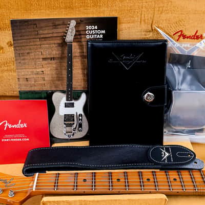 2024 Fender Custom Shop Limited Edition 1954 HS Telecaster Relic Sunburst w/ Seth Lover SH-55 & Josephina Red Hot image 16