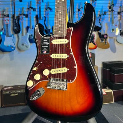 Fender American Professional II / Am Pro II Stratocaster Left-handed - 3 Color Sunburst Rosewood Board Get Plek'd Free! 362 image 1