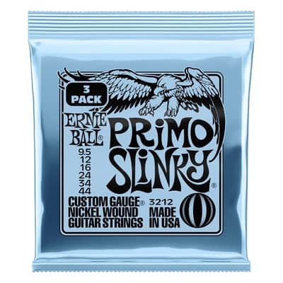 Ernie Ball 3212 Primo Slinky Nckl Wnd3 Pk 9.5 44 image 3