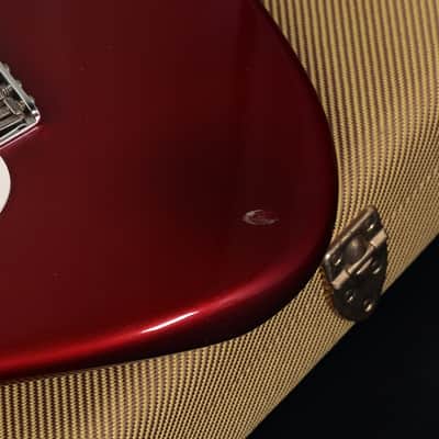 Fender USA Vintage Hot Rod '57 Stratocaster Maple Fingerboard Candy Apple Red [V174159] (04/29) image 2
