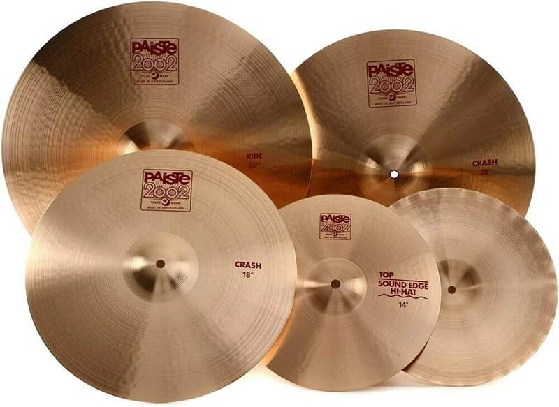 Paiste 2002 Classic Big Sound Box Set 14/18/20/22" Cymbal Pack - In Stock ! image 1