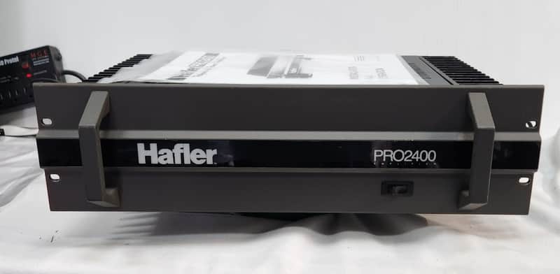 Hafler Pro 2400 Vintage Power Amp, Audiophile Power Amplifier - Class AB! –USA Made ! image 1