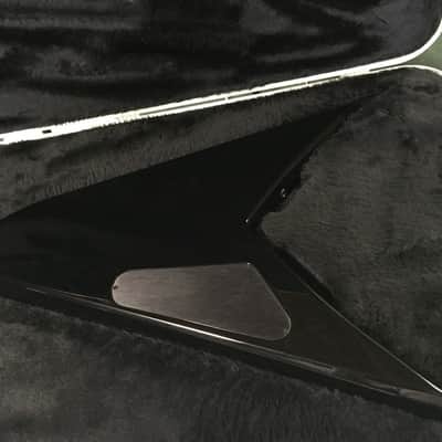 Jackson USA KV1 King V Dave Mustaine 1999 Black original hard shell case image 6