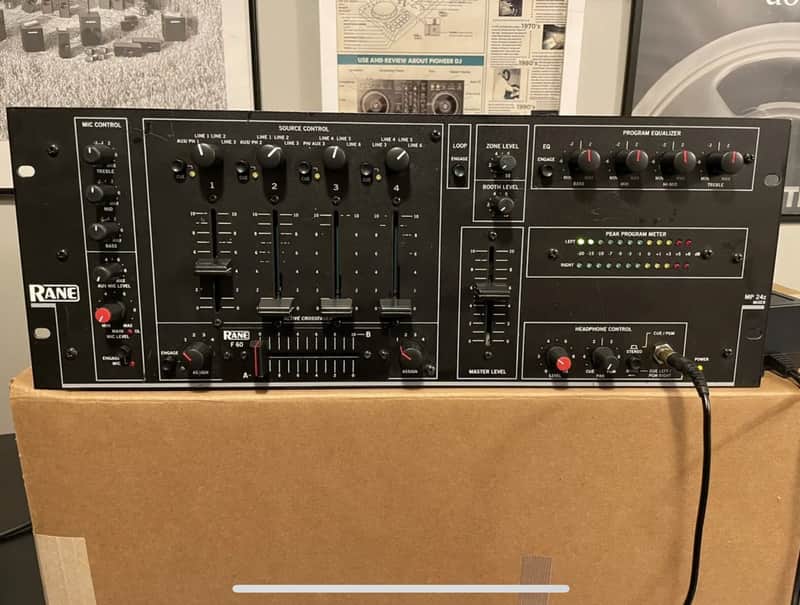 Rane MP24Z 19” Rackmount Stereo Club DJ Mixer MP 24Z 4-Channel Analog Pro 24 image 1