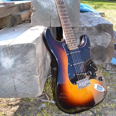 Wooster Custom Guitars S-style Double Cut 2017 Sunburst image 4