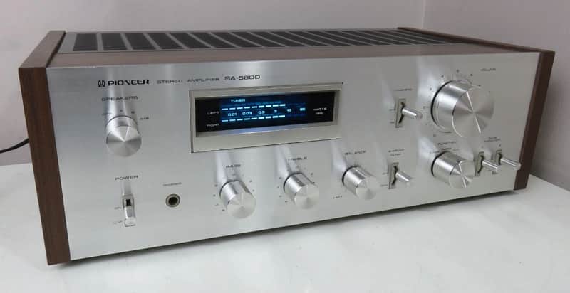 PIONEER SA-5800 INTEGRATED AMPLIFIER ( AMP ) FULLY SERVICED RECAPPED + LED'S image 1