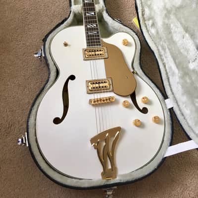 Washburn Washington J9 1997 Cream White Gretsch Style image 3