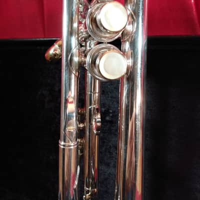 Besson MEHA .470" LARGE BORE 1972 - SILVER & GOLDPLATED image 19