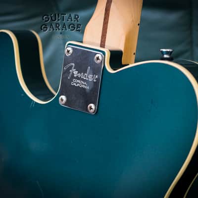Fender Telecaster Custom Double Bound Ocean Turquoise Nitro USA neck Japan body image 13